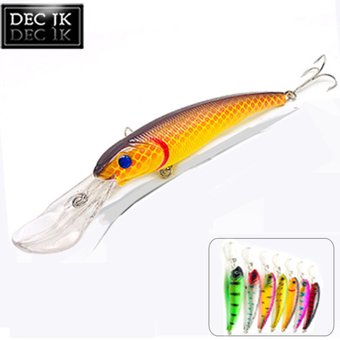 Big Sea Minnow Wobblers For Pike Fishing Lures Japanese Trolling 1PCS Fake/Hard Lure Fish Crankbait Diving Depth Artificial Bait ► Photo 1/6