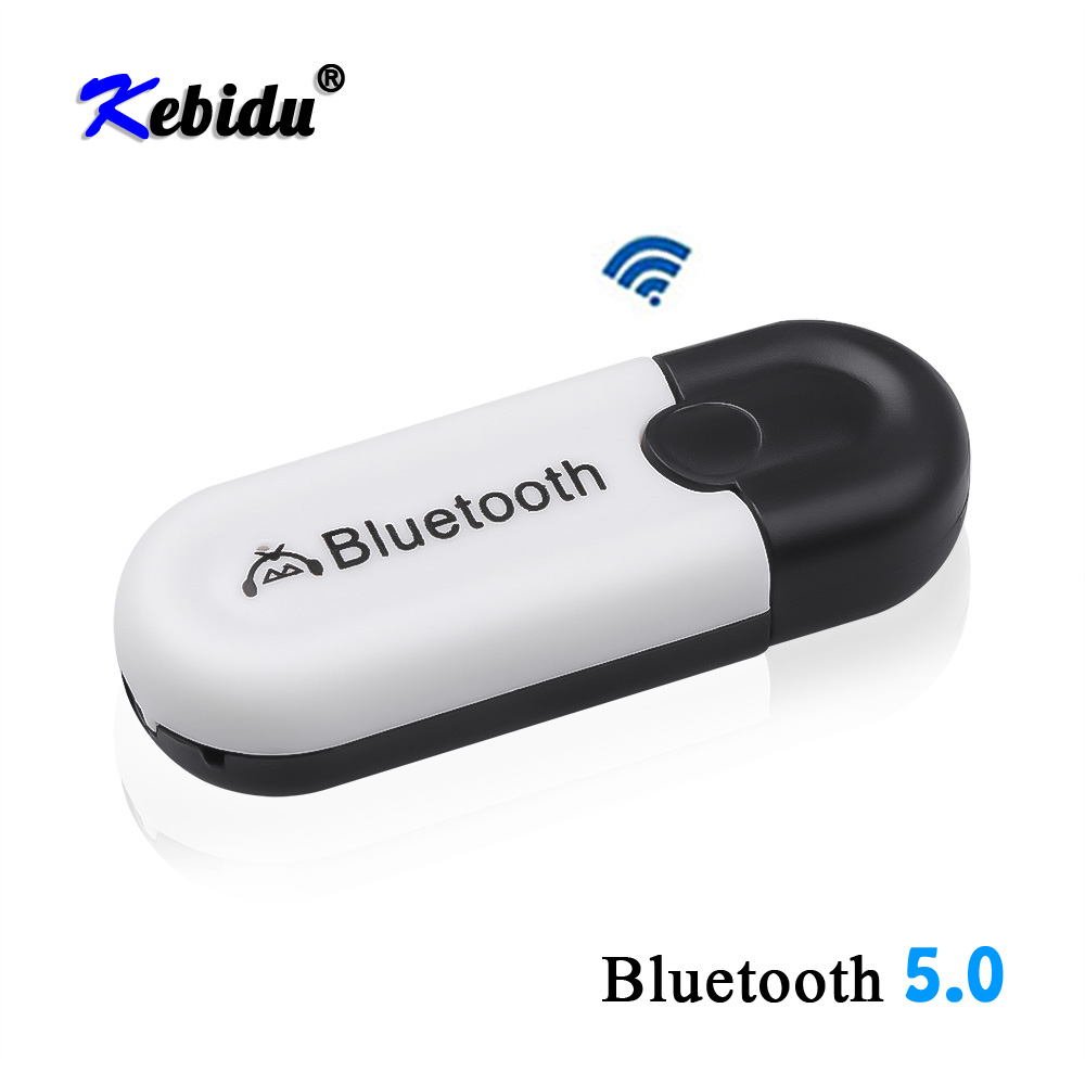 Car USB Bluetooth Receiver Music Audio Dongle+3.5mm Jack AUX Adapter Car Speaker 