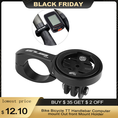 NEW Bike Bicycle TT Handlebar Computer mount Out front Mount Holder for iGPSPORT for Garmin for Bryton GoPro for CATEYE Camera ► Photo 1/6
