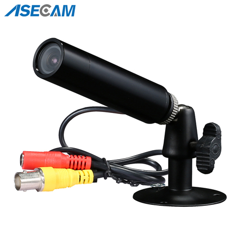 Super 3MP AHD Starlight Mini Camera Waterproof CCTV Camera Small Black Metal Bullet 1080P Analog Surveillance Camera ► Photo 1/4