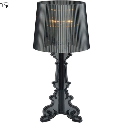 Italy Design Kartell Bourgie Table Lamps Acrylic E14 LED Desk Lights Art Decor Home Studio Living Room Bedroom Bedside Study Bar ► Photo 1/6