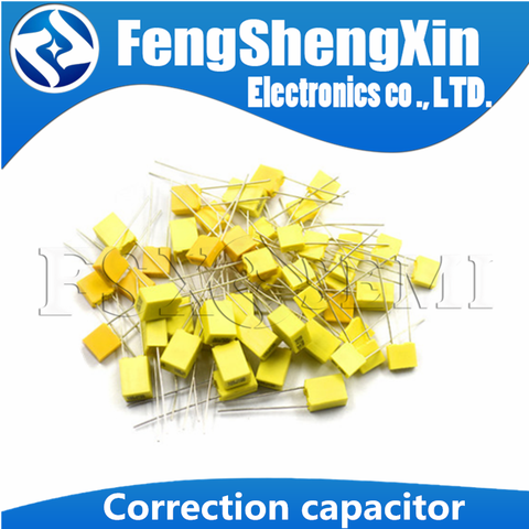 20pcs 100V Correction capacitor Polypropylene Safety Plastic Film 100V 1nF ~ 470nF 100nf 220nf 10nf 47nf 22nf 1nf 0.47uf 0.1uf ► Photo 1/2