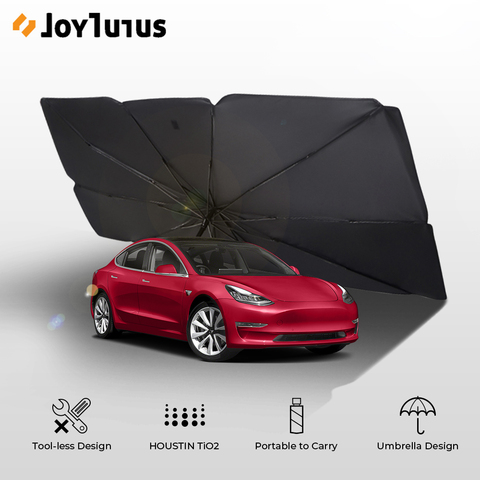 Car Windshield Cover Interior Car Sunshade Umbrella Front Window Sun Shade Cover UV Protective Windscreen Cover With Safe Hammer ► Photo 1/6