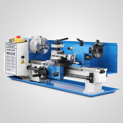 550W Precision Mini Metal Lathe Metalworking Variable Speed Metalworking MIni Lathe Processing 18 Threads Automatic Feed ► Photo 1/6