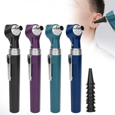 Portable Professional Diagnostic Kit Ear Care Examination Otoscope Eardrum Endoscope Speculum Ear Clean Electric Otoscope Kit ► Photo 1/6