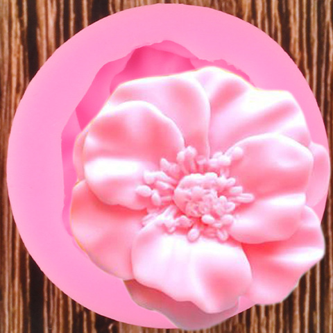Flower Border Silicone Molds Candy Polymer Clay Chocolate Gumpaste Mould DIY Party Cupcake Topper Fondant Cake Decorating Tools ► Photo 1/6