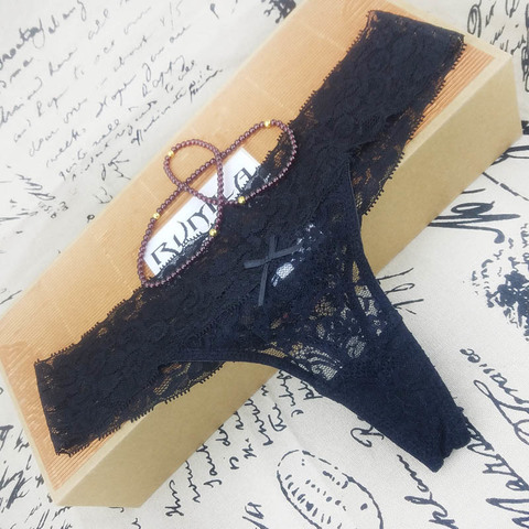 L XL XXL XXXL adjusted Sexy cozy  Lace Briefs g thongs Underwear Lingerie for women 1pcs zx1041 ► Photo 1/6