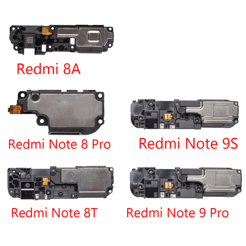 Loudspeaker For Xiaomi Redmi 8 8A Note 8 7 9 9S Pro Loud Speaker Buzzer Ringer Replacement Parts ► Photo 1/6