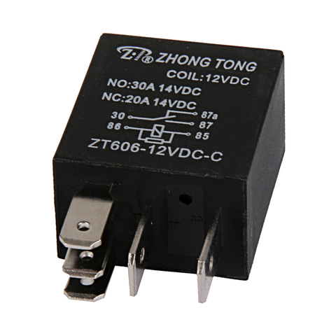 20/30 AMP Auto Relay - 5 Pin SPDT 12 V DC Automotive Relay (No Socket and Wiring Harness) ► Photo 1/6