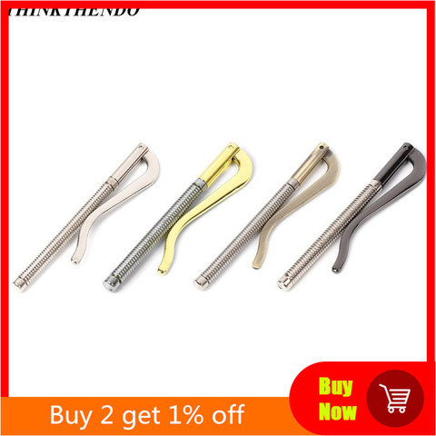 Metal Bifold Money Clip Bar Wallet Replace Parts Spring Clamp Cash Holder ► Photo 1/6