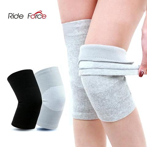 1 Pair Winter Warm Knee Pads Bamboo Charcoal Protective Gear for Women Old Men Kneepad Support Spring Running Basketball ► Photo 1/6