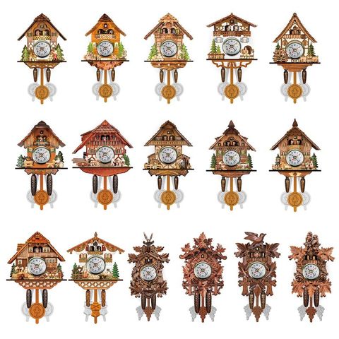 Aces Wall 10inch Cuckoo Clock Living Room Wall Clock Wall Clock Kids Room Decoration Cuckoo Clock ► Photo 1/5
