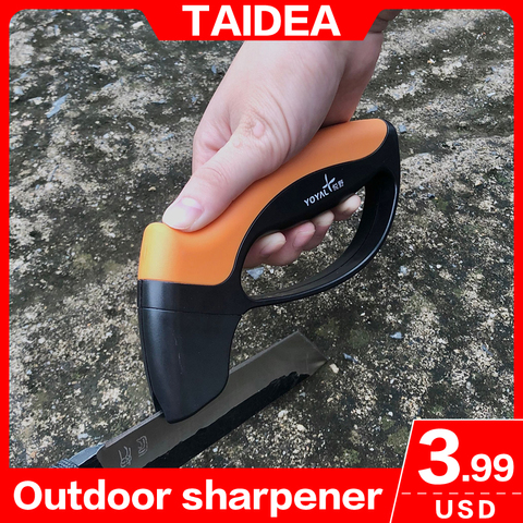 TAIDEA Outdoor pocket Knife Sharpening Tools Portable Mini