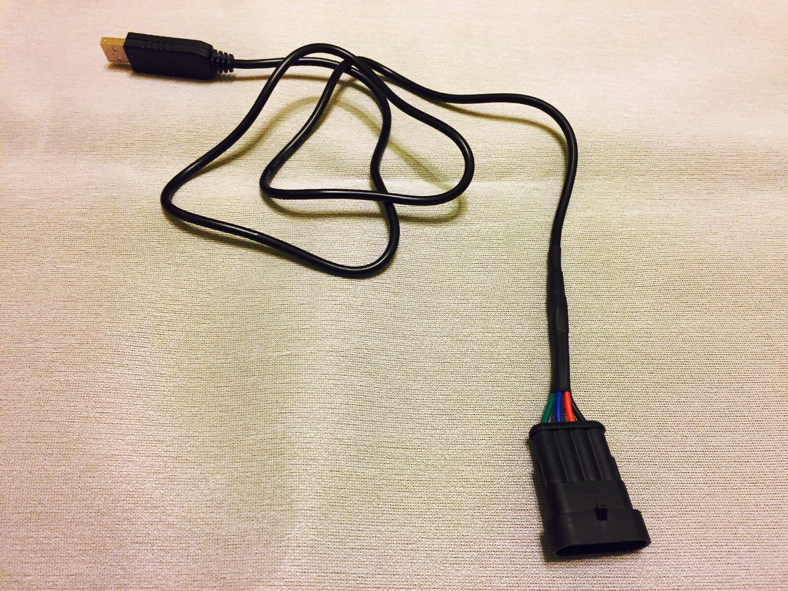 5 CONNECTORS Diagnostic Programming Cable Interface USB LPG 
