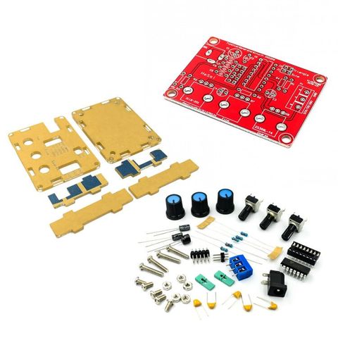 Function Signal Generator DIY Kit Sine/Triangle/Square Output 1Hz-1MHz Signal Generator Adjustable Frequency Amplitude XR2206 ► Photo 1/5