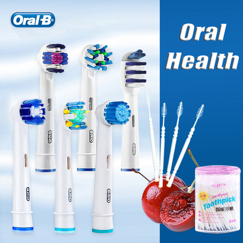 Original Oral B Brush Heads Refills Teeth Whitening Dental Clean Oral Hygiene Precision Nozzles For Rotary Electric Toothbrush ► Photo 1/6