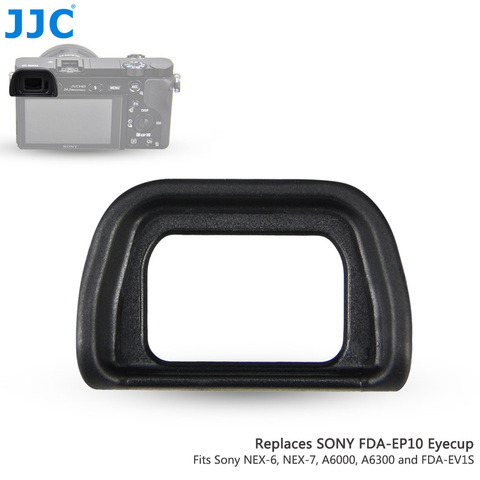 JJC Soft Eyepiece Eye Cup for SONY A6300 A6100 A6000 NEX-6 NEX-7 Replaces FDA-EP10 Eyecup dslr FDA-EV1S Electronic Viewfinder ► Photo 1/6