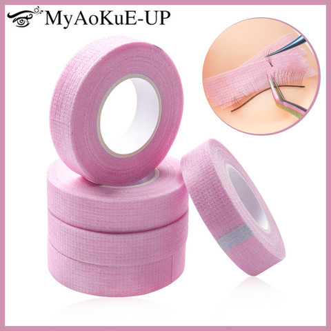 MyAoKuE Up Non-woven Tape For Eyelashes Extension Lint-free tape with holes breathable Anti-sensitive pad Eyelash extension tool ► Photo 1/6