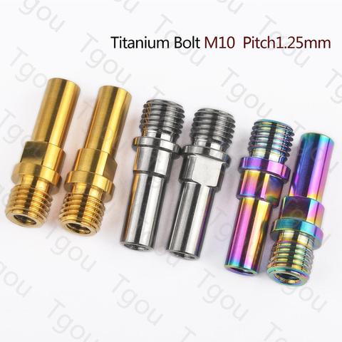 Tgou V Brake Base Post M10 Pitch 1.25mm Titanium MTB BMX Ti Stud Post Bolt Bike Service Parts 1pair ► Photo 1/6