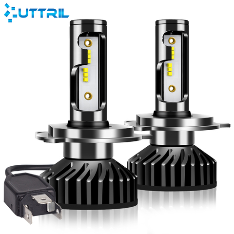 Uttril Car Headlight H4 H7 LED canbus H1 H3 H8 H9 H11 9005 HB3 9006 HB4 880 881 H27 ZES LED Bulb 100W 12000LM Auto Fog Light 12V ► Photo 1/6