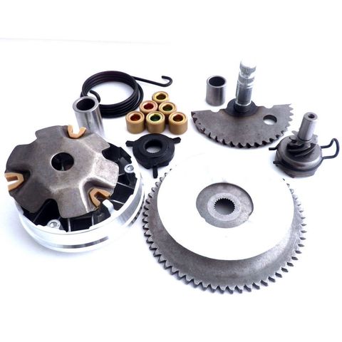 Kick Start Kickstarter Shaft Gear Spring Front Clutch Variator Roller Weight Fan for 139QMB GY6 50cc Scooter Moped ATV ► Photo 1/6