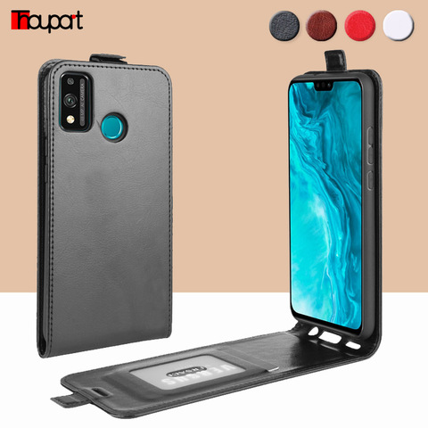 Leather Case For Huawei Honor 9X Pro China 9 X Lite Cases Silicone Cover Vertical Flip Case For Honor 9X Premium STK-LX1 Global  ► Photo 1/6