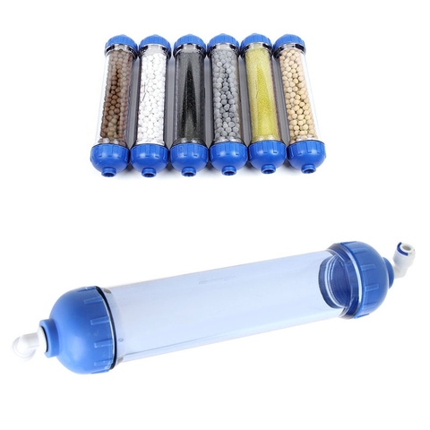 Water Filter Housing DIY Fill T33 Shell Filter Tube Transparent Reverse Osmosis Dropship ► Photo 1/6