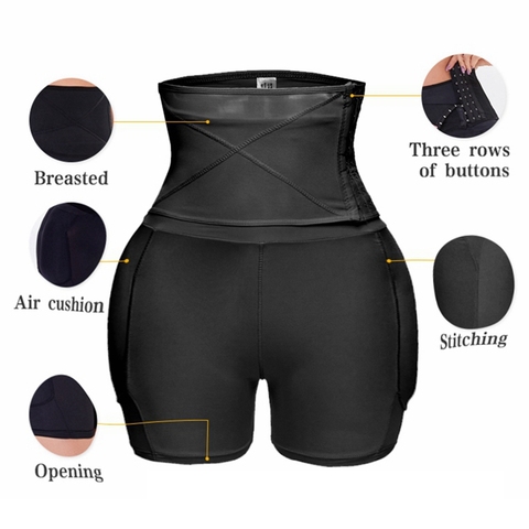 Woman Sponge Padded Seamless Butt Lifter Hip Enhancer Curve Shaper Shapewear High Waist Control Shaping Underwear Thigh Trimmer ► Photo 1/6