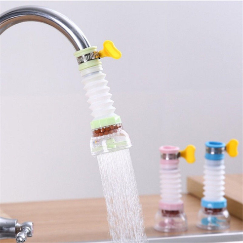 Kitchen Faucet Extender 360 Degree Adjustable Water Saving Splash-proof Kitchen Gadgets Water Tap Extension Filter Accessories ► Photo 1/6