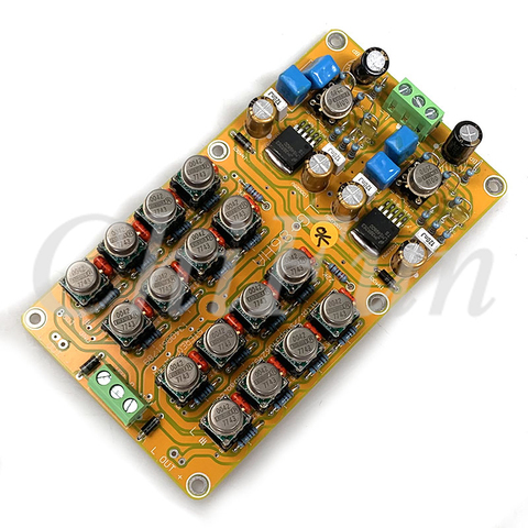 Golden Sealed OPA2111 + LME49600+Golden Sealed OPA445 High current fully balanced preamplifier board power amplifier board ► Photo 1/6