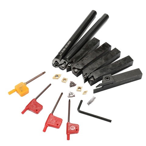 16mm Shank 7PCS With Carbide Insert Wrench DIY Set Metal Steel Lathe Boring Bar Holder Turning Tool ► Photo 1/6