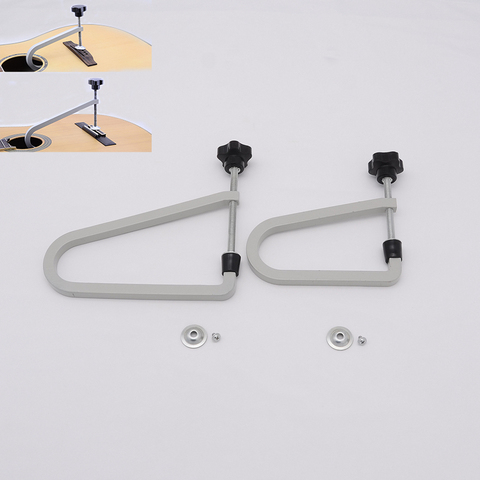 Acoustic Guitar Accessories Bridge Clamp / Cast Steel Deep Throat Clamp / Deep Reach C-Clamp Guitar Repair Tool ► Photo 1/6