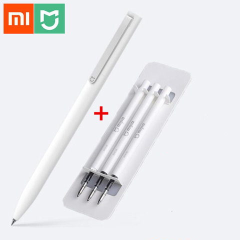 Original Xiaomi Mijia Sign Pen 9.5mm Durable Signing Pens Japan Ink Premec Smooth PREMEC Switzerland Black Refill for School ► Photo 1/6