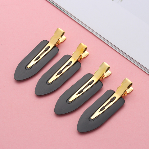 4PC Professional Seamless Hairclip No Bend Crease Hairpin Makeup Clip Seamless Barrettes Salon Styling Fixed Accessories Hairpin ► Photo 1/6