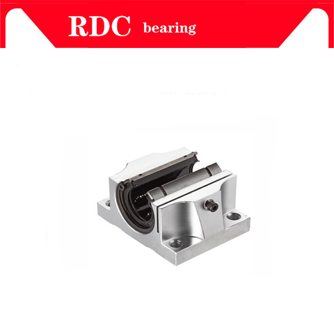 2PCS TBR16/16LUU TBR20/20LUU TBR25UU TBR30UU 16mm Linear Ball Bearing Support Block CNC Router for 3D printer parts linear rail ► Photo 1/1