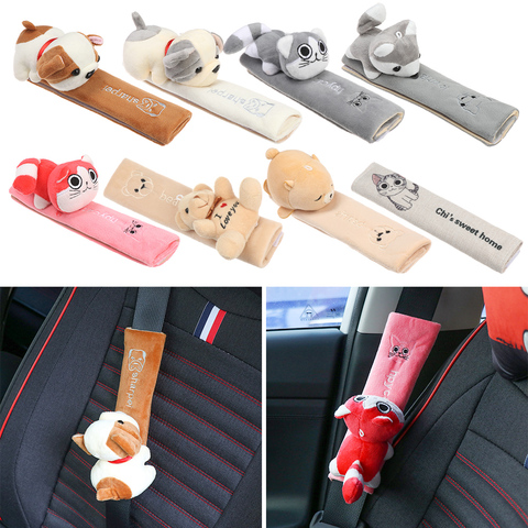 New Cartoon Seat Belt Car Seat Belt Soft Shoulder Pad Shoulder Guard Car Interior Seat Belt Protector Auto Accessories ► Photo 1/1