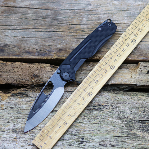 OEM folding 8Cr13Mov blade G10+steel handle tactical outdoor camping hunting fishing pocket fruit knife EDC survival tool ► Photo 1/6