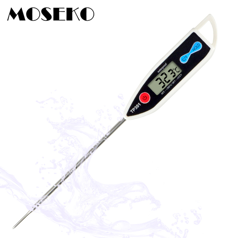 MOSEKO Digital Waterproof Meat Thermometer for Food Cooking Water Milk Oil Grill BBQ Electronic Oven Thermometer Kitchen Tools ► Photo 1/6