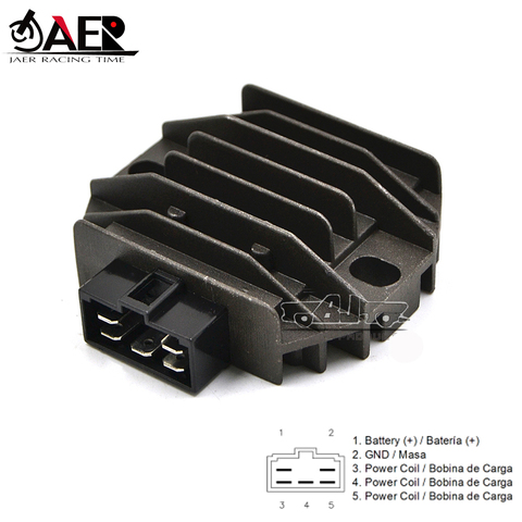 JAER SH640D-12 Motorcycle Regulator Rectifier for Suzuki DR650 XF Freewind 650 for Aprilia Mojito Sport City 125 150 Scarabeo200 ► Photo 1/6