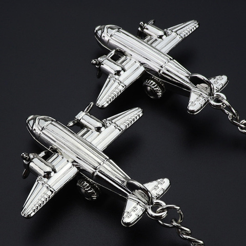 Classic Metal Model Aircraft Airplane Charm Pendant Car Key Ring Keychain Best Friend Gift Accessories ► Photo 1/6