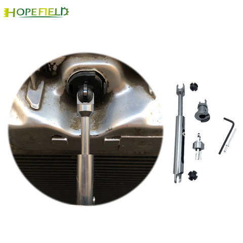 alloy Bonnet Release release repair kit tie rod front grille connecting  hood lock latch For Ford Focus 2 MK2 For C-MAX ► Photo 1/6