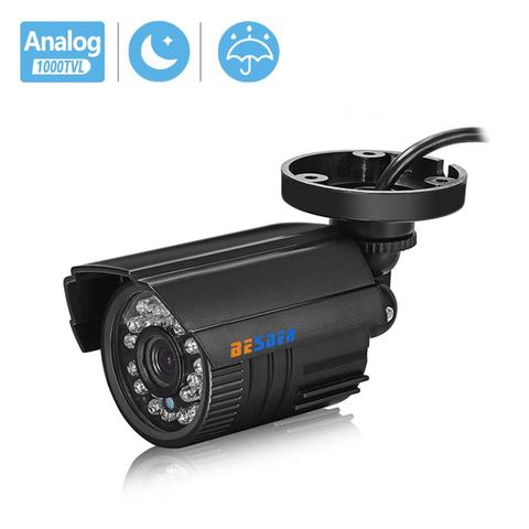 BESDER Security Surveillance Camera 800TVL 1000TVL Optional Mini IR Night Vision Bullet Video Camera Analog Camera ► Photo 1/6