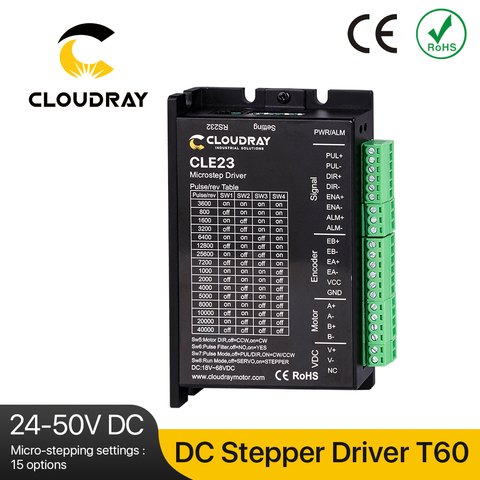 Cloudray Nema 23 Digital Closed Loop Stepper Motor Driver Stepper Driver for Nema Stepper Motor 3D Printer Cutting Machine ► Photo 1/6