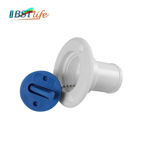 Nylon Plastic UV stabilized Marine hardware Deck Filler of WATER 38mm Socket boat Motorhome yacht Caravans camper vans truck ► Photo 1/6