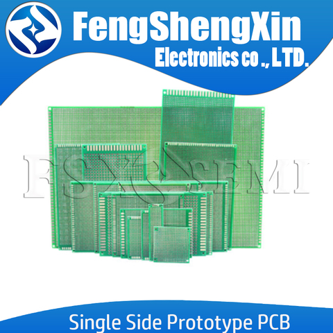 Single Side Prototype PCB Universal test board circuit Peg Board 5x7 6x8 7x9 9x15 10x15 10x22 12x18 13x25 15x20 18x30 30x40 5*7 ► Photo 1/1