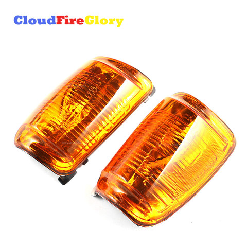 For Ford Transit 2013 2014-2022 Left Right Door Wing Mirror Indicator Rearview Edge Lights Amber Car Clear Lens 1847387 1847389 ► Photo 1/5
