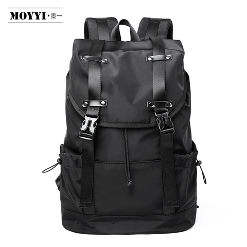 MOYYI  New Fashion Men's Backpack School Bag Men's travel Bags Large Capacity Travel Waterproof 14 15.6 inch Laptop Backpack ► Photo 1/6