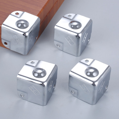 4Pcs 35/40mm Aviation Corners Brackets Toolbox Wooden Case Jewelry Box Metal Edge Corner Protectors Covers Furniture Hardware ► Photo 1/6