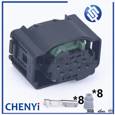 8 PIN 1-1534229-1 ACC Electric Eye Radar Sensor Plug Lane Change Assist Controller Connector For VW A4L A5 A6L A8 Q7 4F0972708 ► Photo 1/5