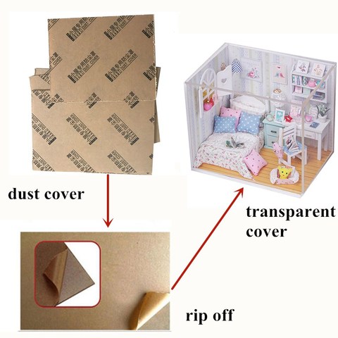 Special designed dust cover for dollhouse ► Photo 1/6